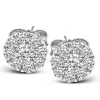 Zeghani NGE101 Earring in 14k Gold with Diamonds