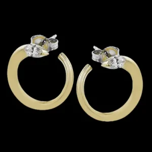 Zeghani ZE854 Earring in 14k Gold