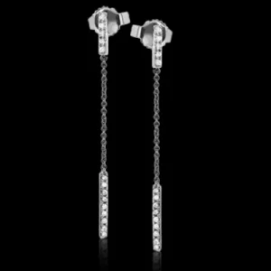 Zeghani ZE666 Earring in 14k Gold with Diamonds