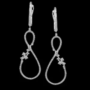 Zeghani ZE869 Earring in 14k Gold with Diamonds