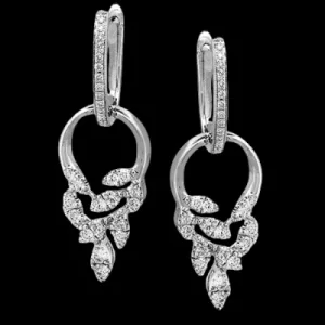 Zeghani ZE889 Earring in 14k Gold with Diamonds