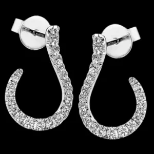 Zeghani ZE897 Earring in 14k Gold with Diamonds