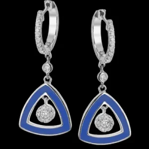 Zeghani ZE727 Earring in 14k Gold with Diamonds