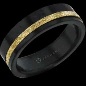 Zeghani ZM110 Men Ring in 14k Gold