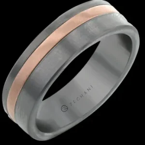 Zeghani ZM113 Men Ring in 14k Gold