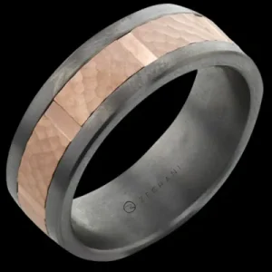 Zeghani ZM114 Men Ring in 14k Gold