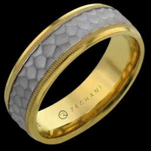 Zeghani ZM101 Men Ring in 14k Gold