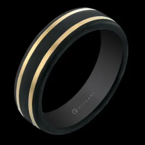 Zeghani ZM153 Men Ring in 14k Gold