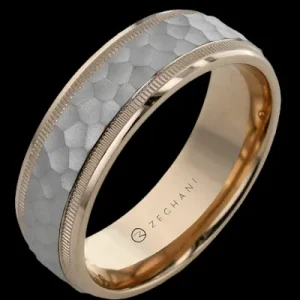 Zeghani ZM101 Men Ring in 14k Gold
