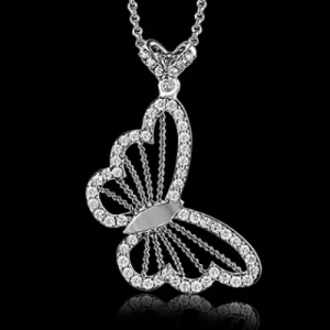 Zeghani ZP1016 Pendant in 14k Gold with Diamonds