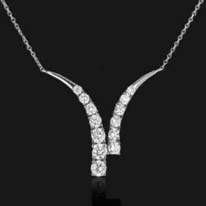 Zeghani ZP1000 Pendant in 14k Gold with Diamonds