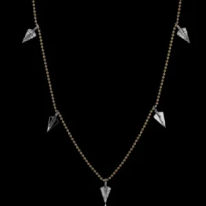 Zeghani ZP1234 Pendant in 14k Gold with Diamonds