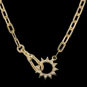 Zeghani ZP1339 Pendant in 14k Gold with Diamonds