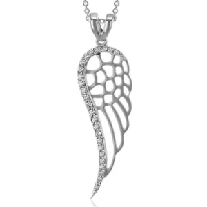 Zeghani ZP1015 Pendant in 14k Gold with Diamonds