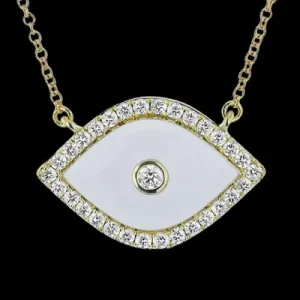 Zeghani ZP1243 Pendant in 14k Gold with Diamonds