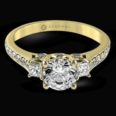 zr_engagement_ring_in_k_gold_with_diamonds_5-12.webp Zeghani ZR446 Engagement Ring in 14k Gold with Diamonds
