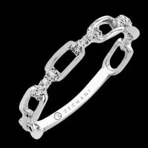 Zeghani ZR2497 Right Hand Ring in 14k Gold with Diamonds