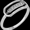Zeghani ZR2601 Right Hand Ring in 14k Gold with Diamonds