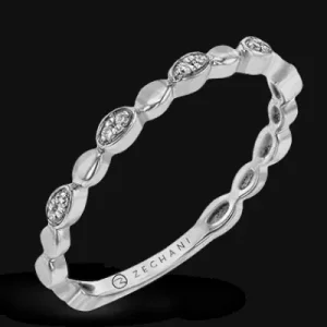 Zeghani ZR1481 Right Hand Ring in 14k Gold with Diamonds