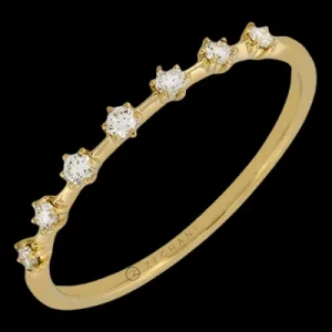 Zeghani ZR2546 Right Hand Ring in 14k Gold with Diamonds