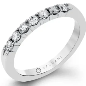 Zeghani ZR98 Wedding Set in 14k Gold with Diamonds