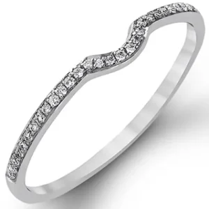 Zeghani ZR117 Wedding Set in 14k Gold with Diamonds